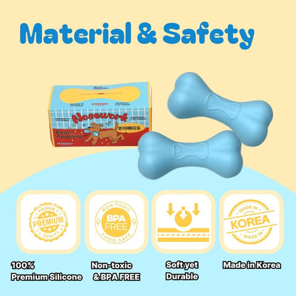 2 Pack Dog Puzzle Toy - Interactive Dog Treat Toy & Puzzle Dispenser - Enrichment Puzzle Toys for Smart Dogs & Puppies - Treat Dispensing Dog Toys for Cognitive Engagement & Fun Learning (Blue)