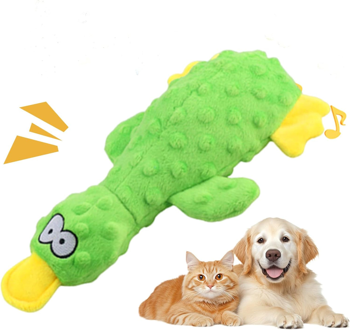 2025 New Calming Duck, Durable Dog Calming Ducks Dog Toy Yellow Stuffed Duck Dog Chew Toys, Upgrade Calming Dogs' Support for Indoor Puppy (Blue)